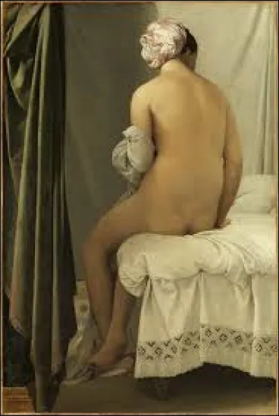 Parmi ces trois n&eacute;o-classiques, lequel a r&eacute;alis&eacute;, en 1808, cette toile intitul&eacute;e ''La Baigneuse Valpin&ccedil;on'', &eacute;galement appel&eacute;e ''Grande baigneuse'' ou ''La Baigneuse'' ?