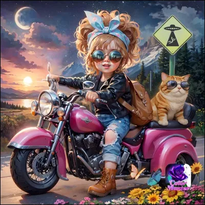 Dans sa chanson, elle disait "Comme un gar&ccedil;on je porte un blouson, un m&eacute;daillon un gros ceinturon, comme un gar&ccedil;on... Comme un gar&ccedil;on moi j'ai ma moto..." ?