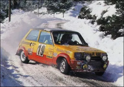 Sur quelle auto courait Jean Ragnotti lors de l'&eacute;preuve de 1981 ?