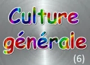 Quiz Culture g�n�rale (6)