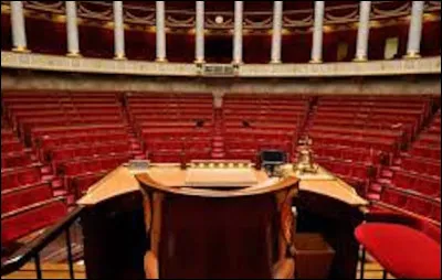 Quel nom donne-t-on au si&egrave;ge occup&eacute; par le pr&eacute;sident ou la pr&eacute;sidente de l�Assembl&eacute;e nationale ?