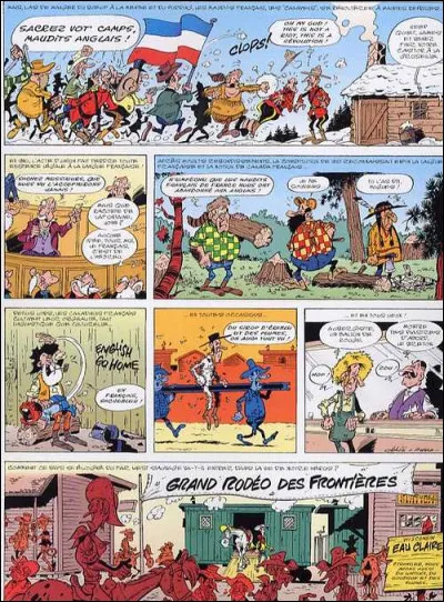 Quel personnage de fiction n'a pas &eacute;t&eacute; cr&eacute;&eacute; par le sc&eacute;nariste et dessinateur de bande dessin&eacute;e, Andr&eacute; Franquin ?