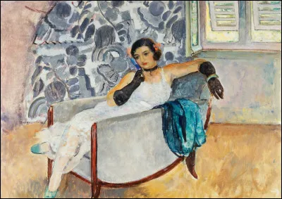 Qui a peint "La femme aux gants noirs" ?