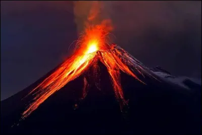 Comment est nomm&eacute; ce type de volcan ?