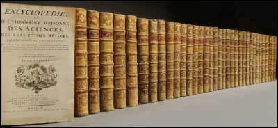 Quel mouvement intellectuel est &agrave; l�origine de l'Encyclop&eacute;die au XVIIIe si&egrave;cle ?