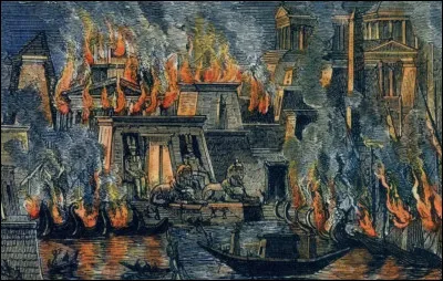 Quelle illustre biblioth&egrave;que regroupait, d�apr&egrave;s la l&eacute;gende, les livres du monde entier ?