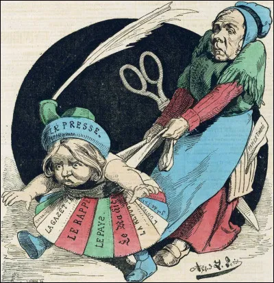 Comment appelle-t-on la restriction de la libert&eacute; d'expression ?