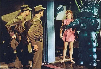 Quel est le titre de ce film de science-fiction de 1956 o&ugrave; les robots humano&iuml;des font bonne figure ?
