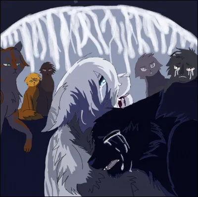 Tr&egrave;s triste ! Qui sont les 2 chats ?