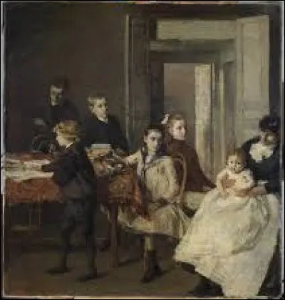 Quel pointilliste a r&eacute;alis&eacute;, en 1885, les portraits des enfants de son fr&egrave;re Fran&ccedil;ois ?