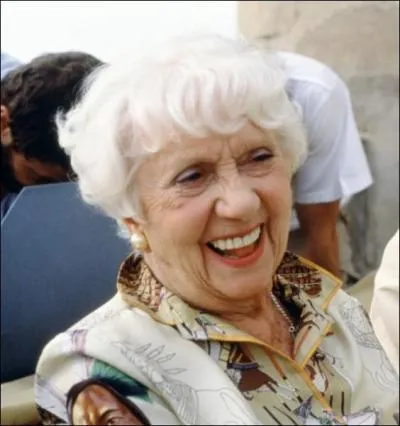 Poupette l'arrire grand mre de Vic dans 'La Boum', c'est