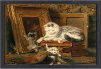 Qui a peint ce tableau intitul&eacute; "Cache-Cache" ?