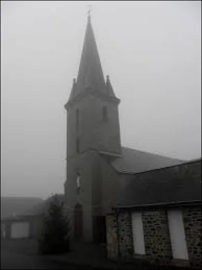 Village Mayennais, composant la commune de Saint-Georges-Buttavent, La Chapelle-au-Grain se situe en r&eacute;gion ...