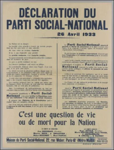 Quelle est la date de sa cr&eacute;ation ?