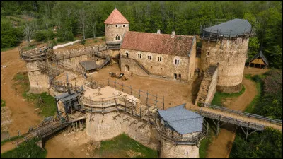 Quel est ce pari fou fait par Michel Guyot, propri&eacute;taire de Saint-Farjeau, d'un architecte des Monuments de historiques, deux historiens de l'art et de l'architecture et trois arch&eacute;ologue ?