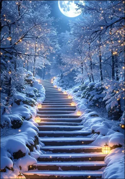 Quand il neige, que fais-tu en premier ?