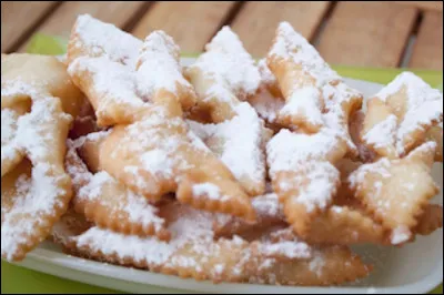 Quel est le nom de ces beignets qui &eacute;taient pr&eacute;par&eacute;s juste avant le mardi gras ?