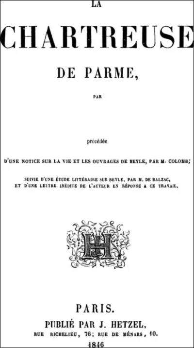 En litt&eacute;rature, quel auteur fran&ccedil;ais du XIXe si&egrave;cle a &eacute;crit le roman "La Chartreuse de Parme" en seulement 52 jours ?