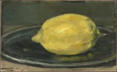 En 1880, quel impressionniste a r&eacute;alis&eacute; cette toile intitul&eacute;e ''Le Citron'' ?