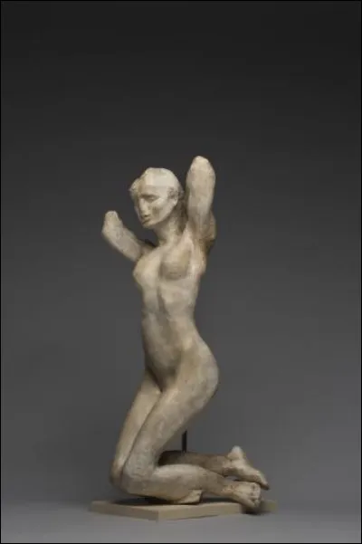 Quel sculpteur est l'auteur ce bronze ''faunesse &agrave; genoux'' ?