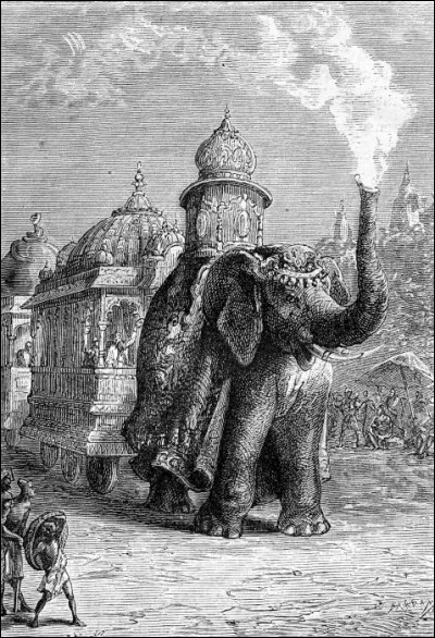 Dans "La Maison &agrave; vapeur", Jules Verne situe son r&eacute;cit peu de temps apr&egrave;s la r&eacute;volte des Cipayes. Dans ce roman, le colonel en retraite Edward Munro entreprend un extraordinaire voyage dans un v&eacute;hicule tr&egrave;s particulier : un gigantesque &eacute;l&eacute;phant &agrave; vapeur tirant deux wagons de tout confort. Quel pays ce roman nous permet-il de d&eacute;couvrir ?