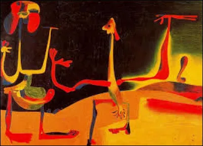 Parmi ces trois surr&eacute;alistes lequel a r&eacute;alis&eacute;, en 1935, cette toile intitul&eacute;e ''Un homme et une femme devant un tas d'excr&eacute;ments'' ?