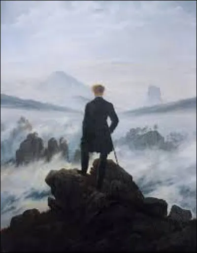 En 1818, quel romantique a r&eacute;alis&eacute; cette toile nomm&eacute;e ''Le Voyageur contemplant une mer de nuages'', &eacute;galement appel&eacute;e ''Le Voyageur au-dessus de la mer de nuages'' ou ''L�Homme contemplant une mer de brume'' ?