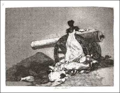 Quel peintre espagnol, pr&eacute;curseur de l'art moderne, a repr&eacute;sent&eacute; les horreurs de la guerre dans sa s&eacute;rie de gravures intitul&eacute;e "Les D&eacute;sastres de la guerre" ?