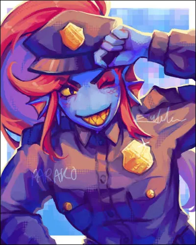 Une agente de police plut&ocirc;t... col&eacute;rique. Comment s�appelle-t-elle ?