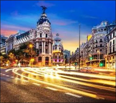 Quelle est la capitale de l�Espagne ?