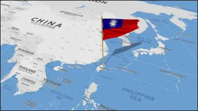 Quel drapeau vois-tu sur l'image ?