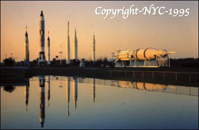 Quand le soleil se couche sur Cape Canaveral, base de la NASA, o&ugrave; est-on ?