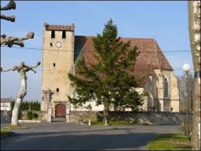 Voici l'&eacute;glise Sainte-Madeleine, &agrave; Port-de-Lanne. Commune Landaise, elle se situe dans l'ex r&eacute;gion ...