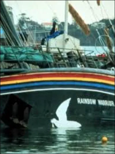 En 1985, les services secrets fran&ccedil;ais coulent le navire Rainbow Warrior dans le port d'Auckland. &Agrave; quelle organisation appartenait ce bateau ?
