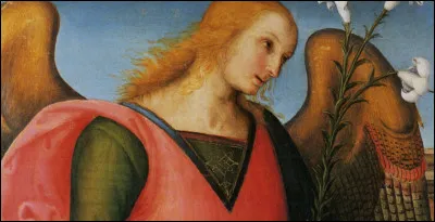 Quel peintre italien est l'auteur de ce tableau ''L'Archange Gabriel'' ?