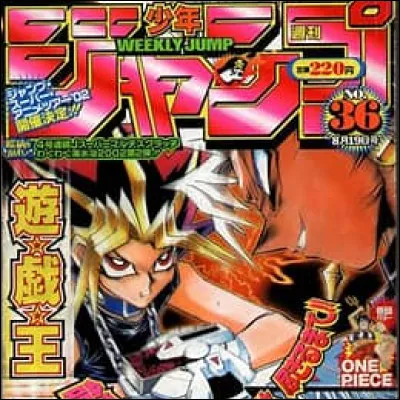En quelle ann&eacute;e le manga original de Yu-Gi-Oh ! a-t-il commenc&eacute; sa publication dans Weekly Shōnen Jump ?