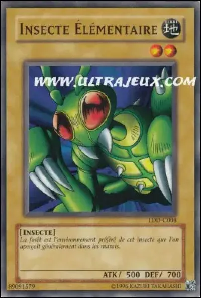 Comment s'appelle le personnage qui utilise principalement des insectes ?