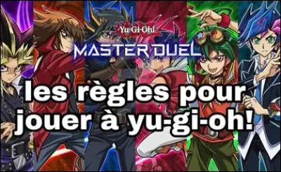 Quelle est la r&egrave;gle du manga original concernant les points de vie au d&eacute;but d�un duel ?
