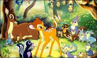 Dans "Bambi", quel animal est Panpan ?