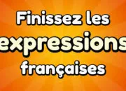 Quiz Expressions fran�aises � compl�ter (AA)