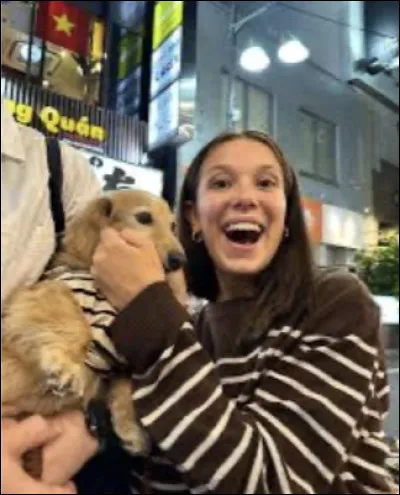 Comment s�appelle la chienne de Millie, qui l'accompagne partout ?