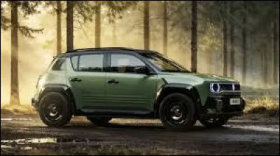 Vous avez ici la version 4X4 de la nouvelle Renault 5.