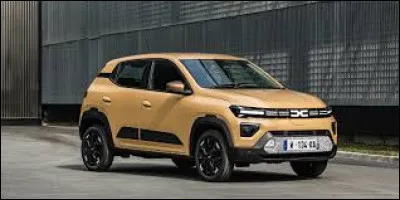 Cette petite Dacia est 100% &eacute;lectrique.