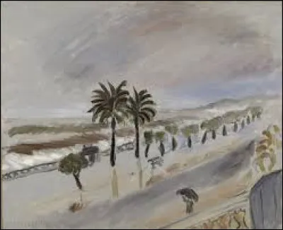 Entre 1919 et 1920, quel fauviste a r&eacute;alis&eacute; cette peinture intitul&eacute;e ''Temp&ecirc;te &agrave; Nice'' ?