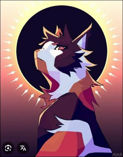 Tu pars , mais , une chose improbable se produit : tu tombes nez &agrave; nez avec l'esprit-chat ! C'est un esprit &agrave; la forme de chat d&eacute;fendant ces derniers s'ils leur arrivait malheur ... il te fixe , puis grogne doucement , sa lumi&egrave;re scintillante refl&eacute;tant son long pelage dor&eacute; lumineux transparent .