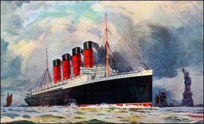 Quel est le nom de ce paquebot coul&eacute; en 1915 par un sous-marin allemand ?