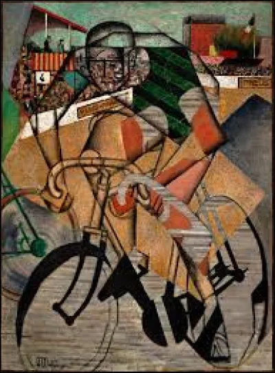 Toile cubiste, ''Le V&eacute;lodrome'' est une toile r&eacute;alis&eacute;e en 1912. quel artiste est l'auteur de ce tableau ?
