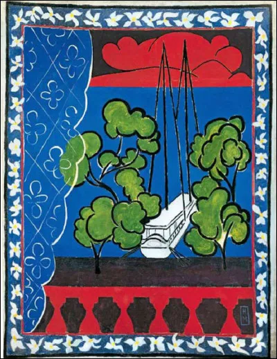 Quel peintre fran&ccedil;ais, chef de file du fauvisme est l'auteur de ce tableau intitul&eacute; ''Fen&ecirc;tre &agrave; Tahiti'' ?