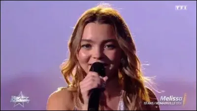 Quelle chanson M&eacute;lissa a-t-elle chant&eacute;e lors du premier prime ?