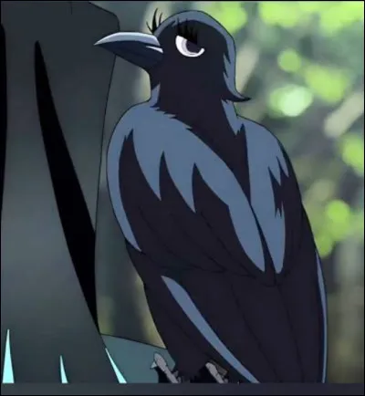 Comment s'appelle le corbeau de Muichiro ?